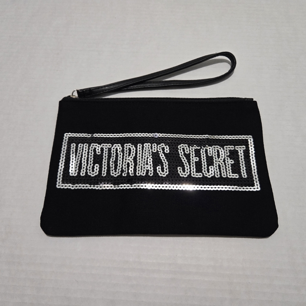 Victoria's Secret 2-piece Set - Sequin Tote Bag With Matching Pouch - Picture 7 of 10